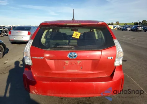 2013 Toyota Prius V Five from USA, damaged, VIN JTDZN3EU7D3187280